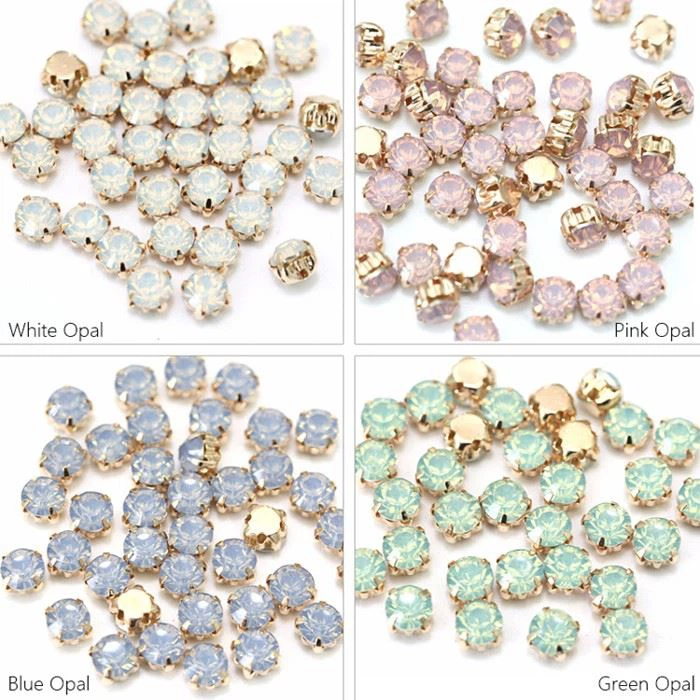 sew on resin rhinestone claw
